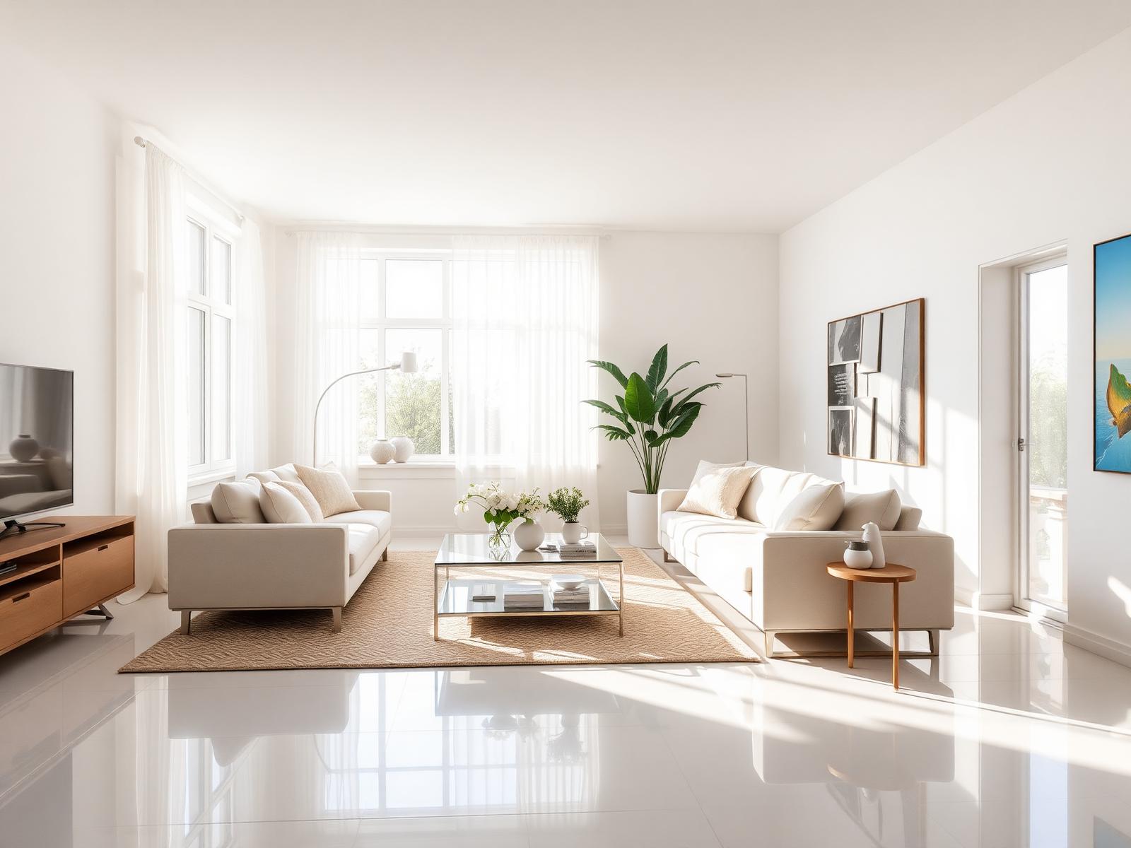 Well-maintained residential properties